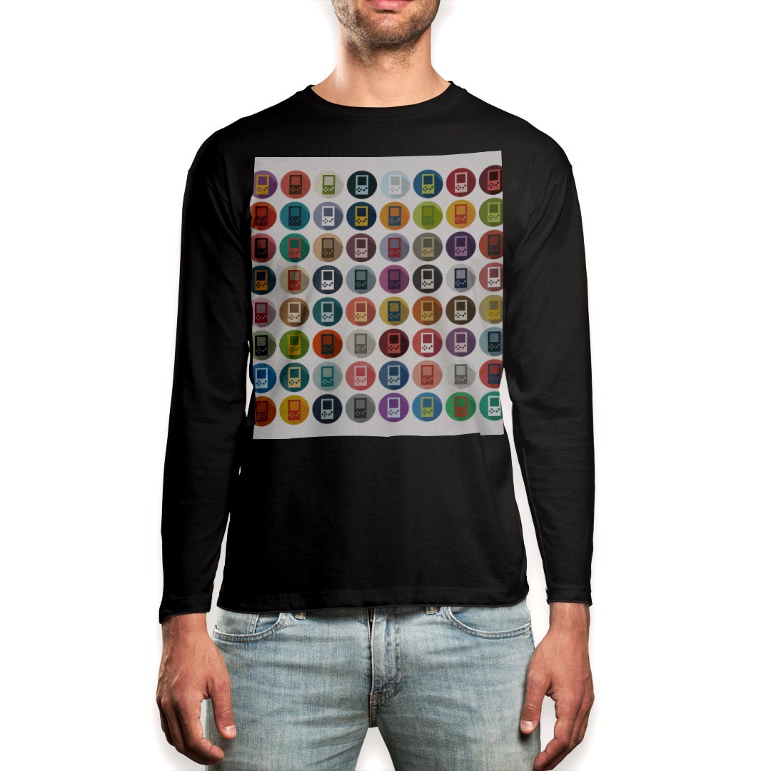 ロング tシャツ メンズ 長袖 ブラック デザイン XS S M L XL 2XL ロンT ティーシャツ 黒 black T shirt long sleeve▼男性用ロングTシャツ ブラック全デザインはこちらから▼▼男性用ロングTシャツ ホワイト・グレー全デザインはこちらから▼商品特徴・16000デザインから選べる！デザインTシャツ！ ・洗濯も赤ちゃんにも安心なウェアプリント 　UltraChrome DGインクは洗濯に対しても色落ちが少なく、高い堅牢度が実証されています。 ・伸縮性に優れた素材、品質とタフネス性に優れたTシャツ。 素材 素材構成：綿　100％ メイン素材：コットン　クルーネックタイプ 注意事項画像はサンプルですので、Tシャツの大きさが若干異なる場合があります。ご覧の環境によっては多少色味に違いを感じる場合がございます。 イメージと違った、モニターと色味が異なるという理由での交換や返金はご対応出来かねます。 写真のカラーは可能な限り実際の商品に色味を近づけていますが、WEBの性質上ご使用のパソコンの設定や環境でカラーが若干異なります。 ご注文後に1点1点制作する受注生産品のため、不良品以外のご返品や交換は固くお断り致します。 機種の選択間違いも保証対象外となりますため、ご注文の際は必ず機種をご確認下さい。発送について完全受注生産のハンドメイド商品となりますので、既製品と比べて発送までお時間を頂いています。 基本的に決済確認後、最大で10営業日での発送となります。繁忙期や休業日明けの場合はさらに時間がかかる場合があります。 その際には別途メールにてご連絡致します。メール便の場合、発送日から到着までに2〜4日ほどかかる場合が多く、紛失などの保障もご対応できかねます。あらかじめご了承下さい。