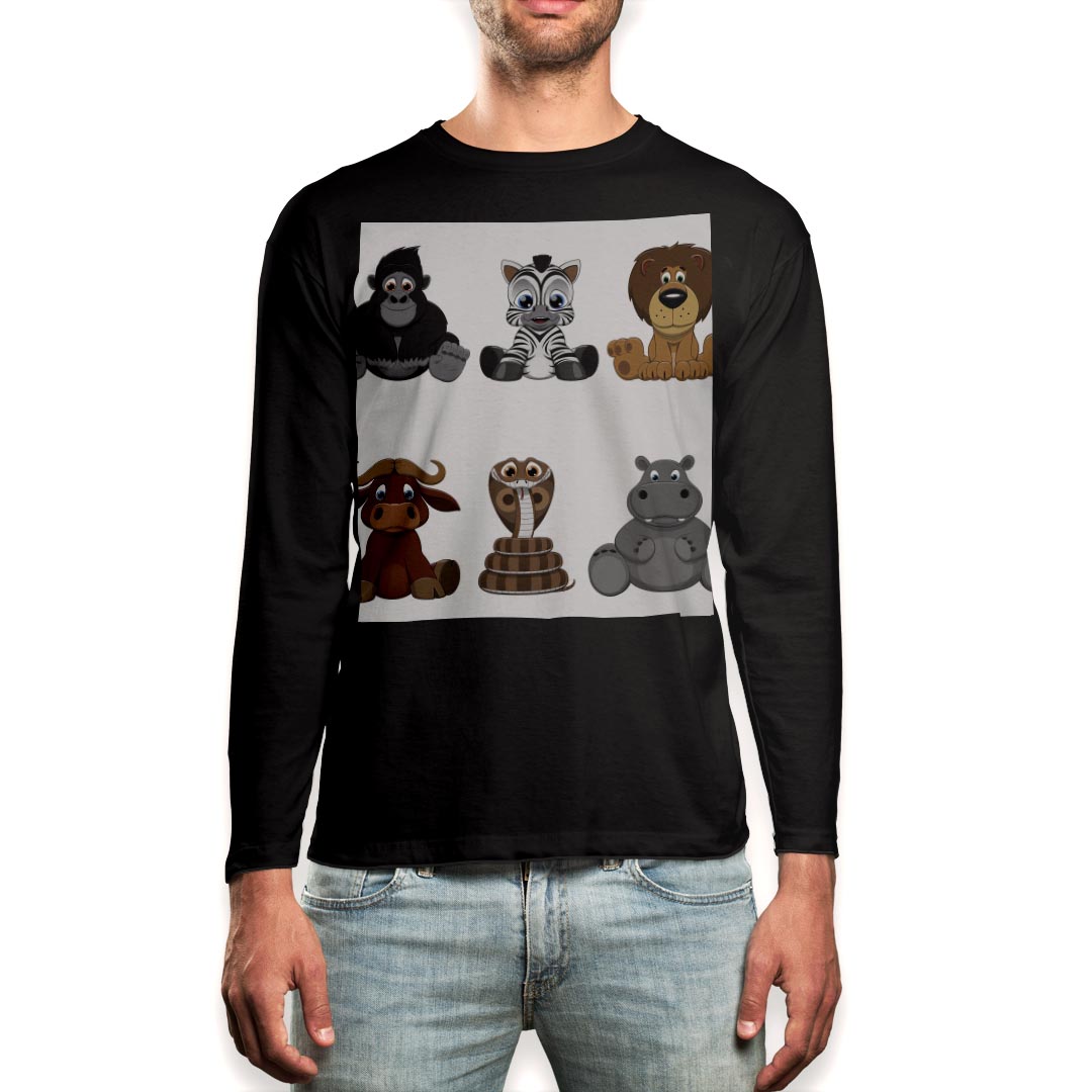 ロング tシャツ メンズ 長袖 ブラック デザイン XS S M L XL 2XL ロンT ティーシャツ 黒 black T shirt long sleeve▼男性用ロングTシャツ ブラック全デザインはこちらから▼▼男性用ロングTシャツ ホワイト・グレー全デザインはこちらから▼商品特徴・16000デザインから選べる！デザインTシャツ！ ・洗濯も赤ちゃんにも安心なウェアプリント 　UltraChrome DGインクは洗濯に対しても色落ちが少なく、高い堅牢度が実証されています。 ・伸縮性に優れた素材、品質とタフネス性に優れたTシャツ。 素材 素材構成：綿　100％ メイン素材：コットン　クルーネックタイプ 注意事項画像はサンプルですので、Tシャツの大きさが若干異なる場合があります。ご覧の環境によっては多少色味に違いを感じる場合がございます。 イメージと違った、モニターと色味が異なるという理由での交換や返金はご対応出来かねます。 写真のカラーは可能な限り実際の商品に色味を近づけていますが、WEBの性質上ご使用のパソコンの設定や環境でカラーが若干異なります。 ご注文後に1点1点制作する受注生産品のため、不良品以外のご返品や交換は固くお断り致します。 機種の選択間違いも保証対象外となりますため、ご注文の際は必ず機種をご確認下さい。発送について完全受注生産のハンドメイド商品となりますので、既製品と比べて発送までお時間を頂いています。 基本的に決済確認後、最大で10営業日での発送となります。繁忙期や休業日明けの場合はさらに時間がかかる場合があります。 その際には別途メールにてご連絡致します。メール便の場合、発送日から到着までに2〜4日ほどかかる場合が多く、紛失などの保障もご対応できかねます。あらかじめご了承下さい。