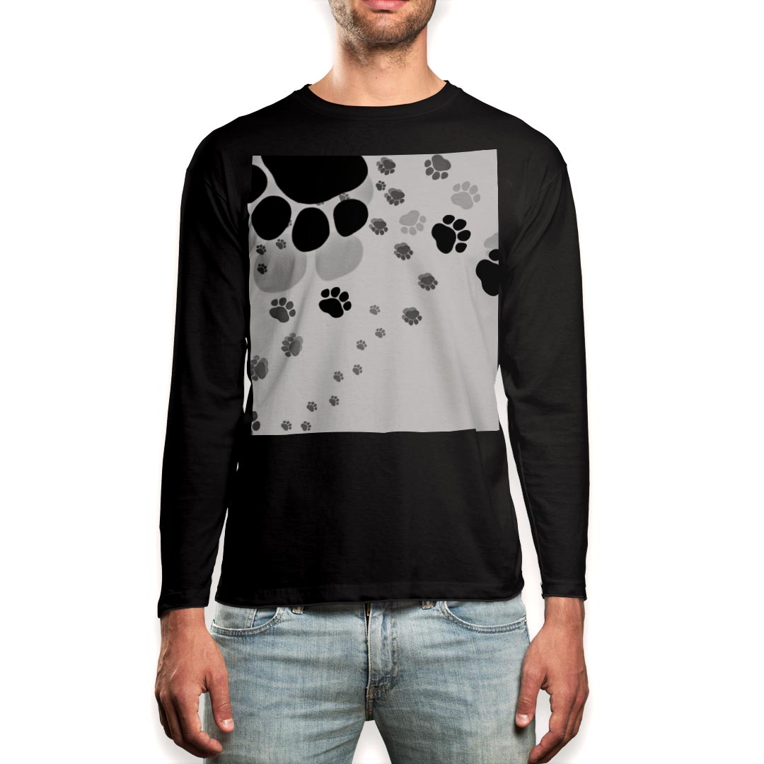ロング tシャツ メンズ 長袖 ブラック デザイン XS S M L XL 2XL ロンT ティーシャツ 黒 black T shirt long sleeve▼男性用ロングTシャツ ブラック全デザインはこちらから▼▼男性用ロングTシャツ ホワイト・グレー全デザインはこちらから▼商品特徴・16000デザインから選べる！デザインTシャツ！ ・洗濯も赤ちゃんにも安心なウェアプリント 　UltraChrome DGインクは洗濯に対しても色落ちが少なく、高い堅牢度が実証されています。 ・伸縮性に優れた素材、品質とタフネス性に優れたTシャツ。 素材 素材構成：綿　100％ メイン素材：コットン　クルーネックタイプ 注意事項画像はサンプルですので、Tシャツの大きさが若干異なる場合があります。ご覧の環境によっては多少色味に違いを感じる場合がございます。 イメージと違った、モニターと色味が異なるという理由での交換や返金はご対応出来かねます。 写真のカラーは可能な限り実際の商品に色味を近づけていますが、WEBの性質上ご使用のパソコンの設定や環境でカラーが若干異なります。 ご注文後に1点1点制作する受注生産品のため、不良品以外のご返品や交換は固くお断り致します。 機種の選択間違いも保証対象外となりますため、ご注文の際は必ず機種をご確認下さい。発送について完全受注生産のハンドメイド商品となりますので、既製品と比べて発送までお時間を頂いています。 基本的に決済確認後、最大で10営業日での発送となります。繁忙期や休業日明けの場合はさらに時間がかかる場合があります。 その際には別途メールにてご連絡致します。メール便の場合、発送日から到着までに2〜4日ほどかかる場合が多く、紛失などの保障もご対応できかねます。あらかじめご了承下さい。