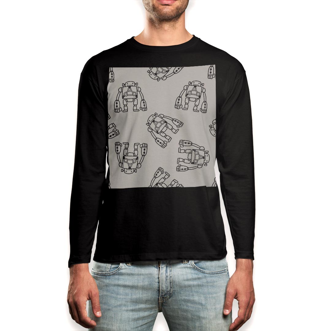 ロング tシャツ メンズ 長袖 ブラック デザイン XS S M L XL 2XL ロンT ティーシャツ 黒 black T shirt long sleeve▼男性用ロングTシャツ ブラック全デザインはこちらから▼▼男性用ロングTシャツ ホワイト・グレー全デザインはこちらから▼商品特徴・16000デザインから選べる！デザインTシャツ！ ・洗濯も赤ちゃんにも安心なウェアプリント 　UltraChrome DGインクは洗濯に対しても色落ちが少なく、高い堅牢度が実証されています。 ・伸縮性に優れた素材、品質とタフネス性に優れたTシャツ。 素材 素材構成：綿　100％ メイン素材：コットン　クルーネックタイプ 注意事項画像はサンプルですので、Tシャツの大きさが若干異なる場合があります。ご覧の環境によっては多少色味に違いを感じる場合がございます。 イメージと違った、モニターと色味が異なるという理由での交換や返金はご対応出来かねます。 写真のカラーは可能な限り実際の商品に色味を近づけていますが、WEBの性質上ご使用のパソコンの設定や環境でカラーが若干異なります。 ご注文後に1点1点制作する受注生産品のため、不良品以外のご返品や交換は固くお断り致します。 機種の選択間違いも保証対象外となりますため、ご注文の際は必ず機種をご確認下さい。発送について完全受注生産のハンドメイド商品となりますので、既製品と比べて発送までお時間を頂いています。 基本的に決済確認後、最大で10営業日での発送となります。繁忙期や休業日明けの場合はさらに時間がかかる場合があります。 その際には別途メールにてご連絡致します。メール便の場合、発送日から到着までに2〜4日ほどかかる場合が多く、紛失などの保障もご対応できかねます。あらかじめご了承下さい。