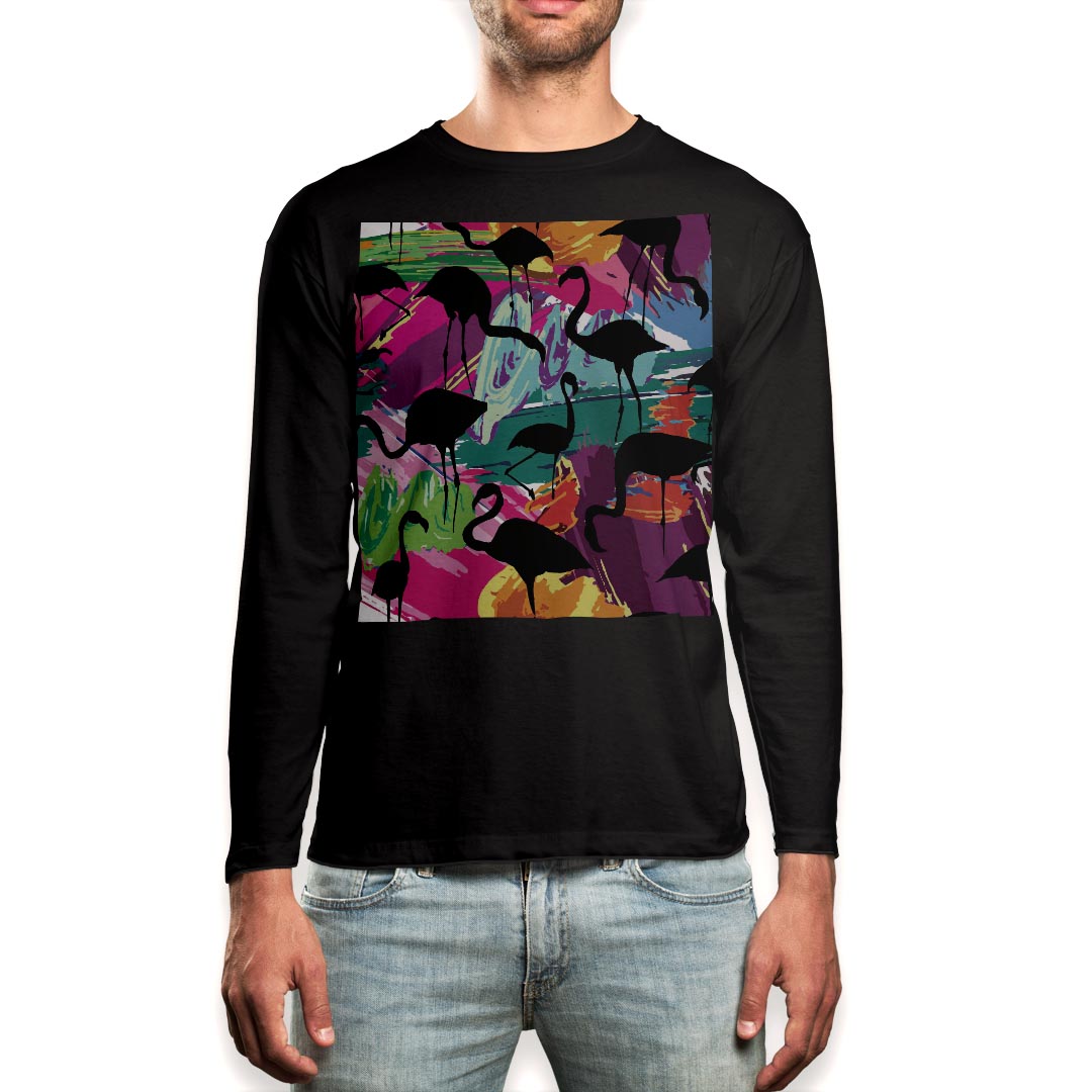 ロング tシャツ メンズ 長袖 ブラック デザイン XS S M L XL 2XL ロンT ティーシャツ 黒 black T shirt long sleeve▼男性用ロングTシャツ ブラック全デザインはこちらから▼▼男性用ロングTシャツ ホワイト・グレー全デザインはこちらから▼商品特徴・16000デザインから選べる！デザインTシャツ！ ・洗濯も赤ちゃんにも安心なウェアプリント 　UltraChrome DGインクは洗濯に対しても色落ちが少なく、高い堅牢度が実証されています。 ・伸縮性に優れた素材、品質とタフネス性に優れたTシャツ。 素材 素材構成：綿　100％ メイン素材：コットン　クルーネックタイプ 注意事項画像はサンプルですので、Tシャツの大きさが若干異なる場合があります。ご覧の環境によっては多少色味に違いを感じる場合がございます。 イメージと違った、モニターと色味が異なるという理由での交換や返金はご対応出来かねます。 写真のカラーは可能な限り実際の商品に色味を近づけていますが、WEBの性質上ご使用のパソコンの設定や環境でカラーが若干異なります。 ご注文後に1点1点制作する受注生産品のため、不良品以外のご返品や交換は固くお断り致します。 機種の選択間違いも保証対象外となりますため、ご注文の際は必ず機種をご確認下さい。発送について完全受注生産のハンドメイド商品となりますので、既製品と比べて発送までお時間を頂いています。 基本的に決済確認後、最大で10営業日での発送となります。繁忙期や休業日明けの場合はさらに時間がかかる場合があります。 その際には別途メールにてご連絡致します。メール便の場合、発送日から到着までに2〜4日ほどかかる場合が多く、紛失などの保障もご対応できかねます。あらかじめご了承下さい。