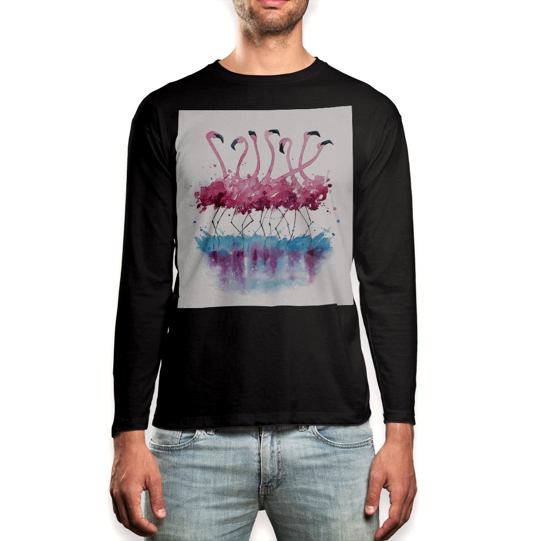 ロング tシャツ メンズ 長袖 ブラック デザイン XS S M L XL 2XL ロンT ティーシャツ 黒 black T shirt long sleeve▼男性用ロングTシャツ ブラック全デザインはこちらから▼▼男性用ロングTシャツ ...