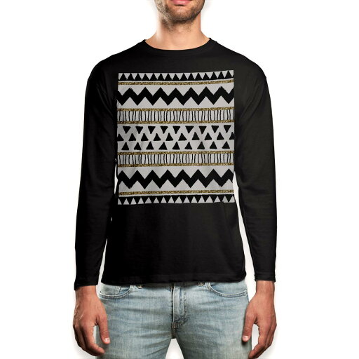 ロング tシャツ メンズ 長袖 ブラック デザイン XS S M L XL 2XL ロンT ティーシャツ 黒 black T shirt long sleeve 012105 模様 幾何学模様 黒 ロング tシャツ メンズ 長袖 ブラック デザイン XS S M L XL 2XL ロンT ティーシャツ 黒 black T shirt long sleeve 012105 模様 幾何学模様 黒