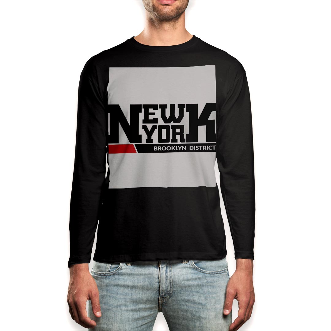 ロング tシャツ メンズ 長袖 ブラック デザイン XS S M L XL 2XL ロンT ティーシャツ 黒 black T shirt long sleeve 012342 英語 ロゴ おしゃれ