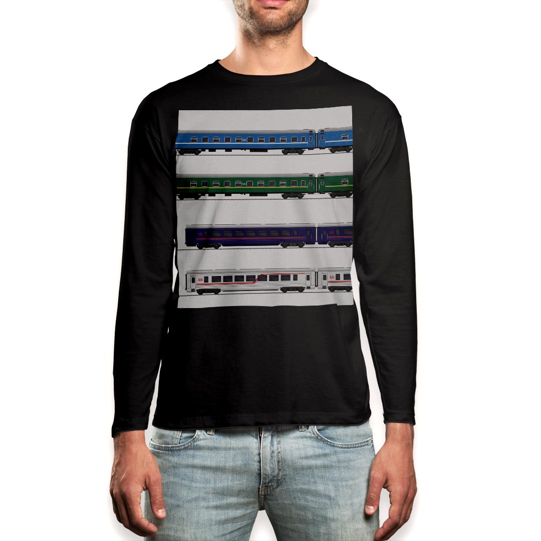 ロング tシャツ メンズ 長袖 ブラック デザイン XS S M L XL 2XL ロンT ティーシャツ 黒 black T shirt..