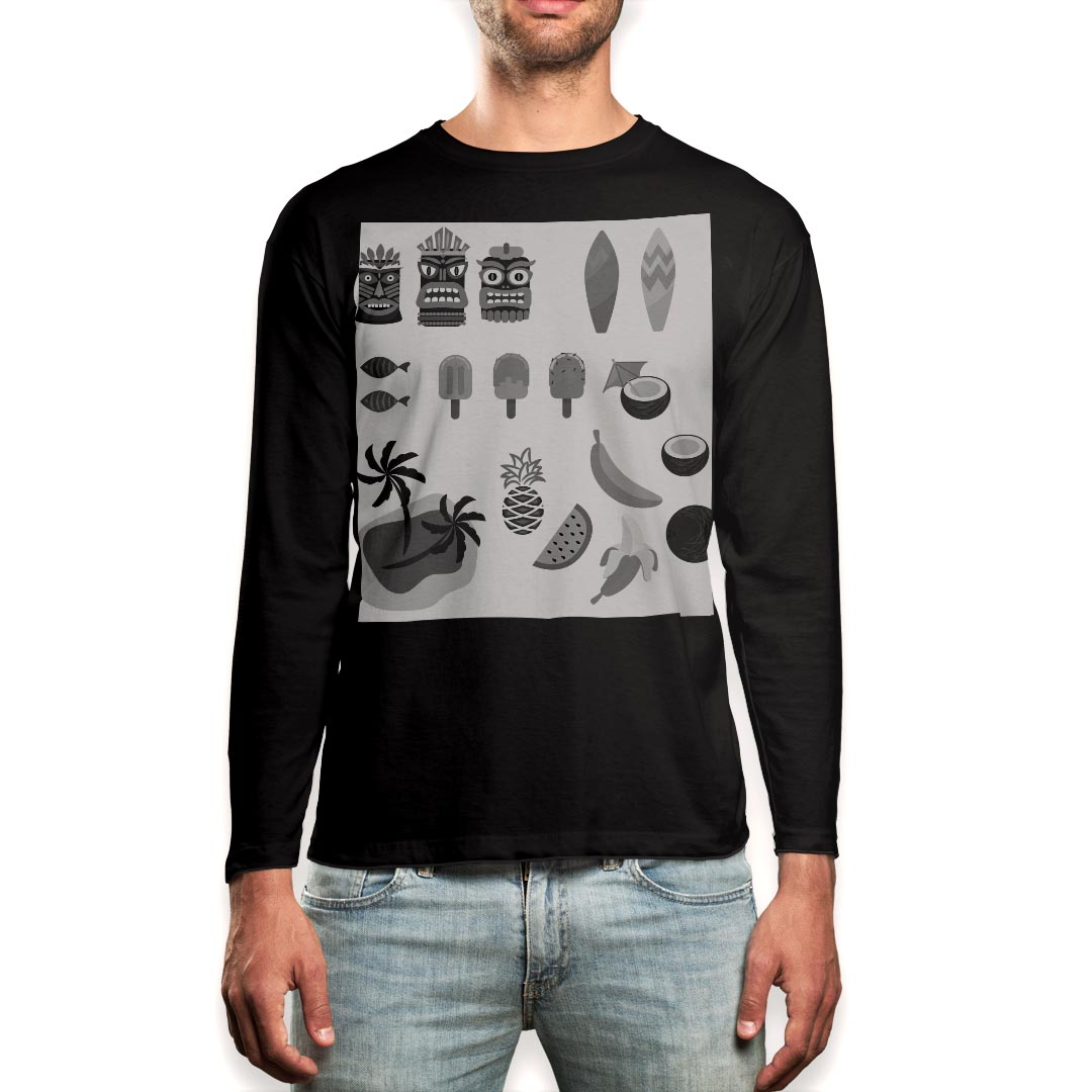 ロング tシャツ メンズ 長袖 ブラック デザイン XS S M L XL 2XL ロンT ティーシャツ 黒 black T shirt long sleeve▼男性用ロングTシャツ ブラック全デザインはこちらから▼▼男性用ロングTシャツ ホワイト・グレー全デザインはこちらから▼商品特徴・16000デザインから選べる！デザインTシャツ！ ・洗濯も赤ちゃんにも安心なウェアプリント 　UltraChrome DGインクは洗濯に対しても色落ちが少なく、高い堅牢度が実証されています。 ・伸縮性に優れた素材、品質とタフネス性に優れたTシャツ。 素材 素材構成：綿　100％ メイン素材：コットン　クルーネックタイプ 注意事項画像はサンプルですので、Tシャツの大きさが若干異なる場合があります。ご覧の環境によっては多少色味に違いを感じる場合がございます。 イメージと違った、モニターと色味が異なるという理由での交換や返金はご対応出来かねます。 写真のカラーは可能な限り実際の商品に色味を近づけていますが、WEBの性質上ご使用のパソコンの設定や環境でカラーが若干異なります。 ご注文後に1点1点制作する受注生産品のため、不良品以外のご返品や交換は固くお断り致します。 機種の選択間違いも保証対象外となりますため、ご注文の際は必ず機種をご確認下さい。発送について完全受注生産のハンドメイド商品となりますので、既製品と比べて発送までお時間を頂いています。 基本的に決済確認後、最大で10営業日での発送となります。繁忙期や休業日明けの場合はさらに時間がかかる場合があります。 その際には別途メールにてご連絡致します。メール便の場合、発送日から到着までに2〜4日ほどかかる場合が多く、紛失などの保障もご対応できかねます。あらかじめご了承下さい。