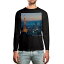 ロング tシャツ メンズ 長袖 ブラック デザイン XS S M L XL 2XL ロンT ティーシャツ 黒 black T shirt long sleeve 014734 東京タワー 写真 2,880円