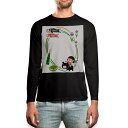 ロング tシャツ メンズ 長袖 ブラック デザイン XS S M L XL 2XL ロンT ティーシャツ 黒 black T shirt long sleeve...