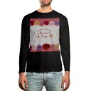 ロング tシャツ メンズ 長袖 ブラック デザイン XS S M L XL 2XL ロンT ティーシャツ 黒 black T shirt long sleeve...
