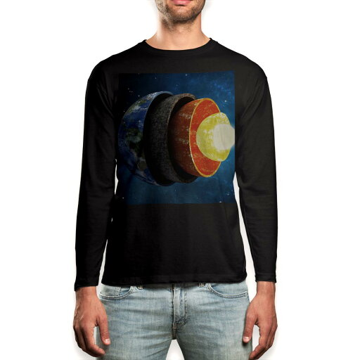 ロング tシャツ メンズ 長袖 ブラック デザイン XS S M L XL 2XL ロンT ティーシャツ 黒 black T shirt long sleeve 015910 太陽系 宇宙 惑星 ロング tシャツ メンズ 長袖 ブラック デザイン XS S M L XL 2XL ロンT ティーシャツ 黒 black T shirt long sleeve 015910 太陽系 宇宙 惑星