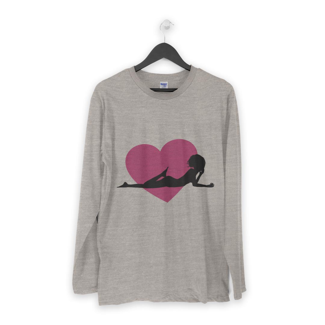 ロング tシャツ メンズ 長袖 ホワイト グレー デザイン XS S M L XL 2XL Tシャツ ティーシャツ T shirt long sleeve 003395 人物　シンプル　黒