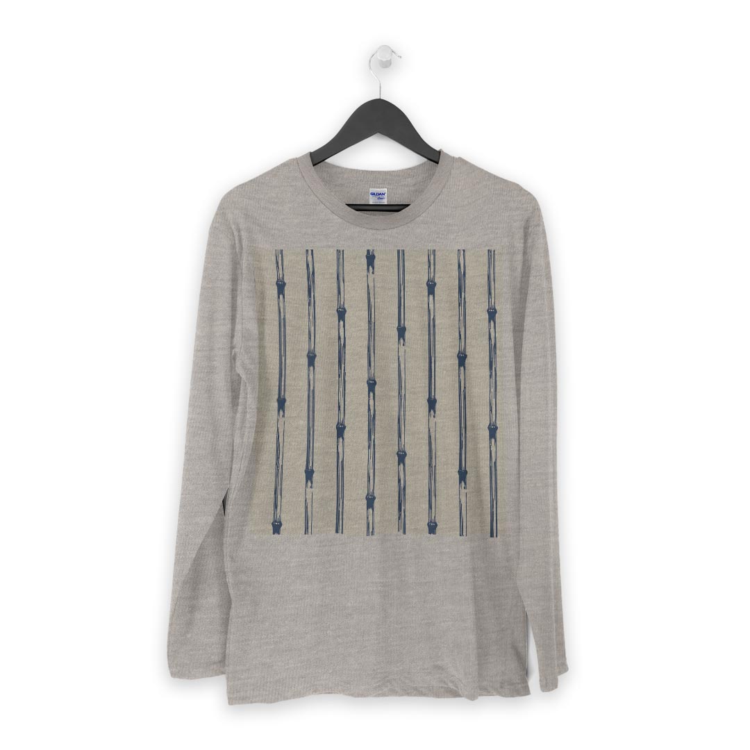 ロング tシャツ メンズ 長袖 ホワイト グレー デザイン XS S M L XL 2XL Tシャツ ティーシャツ T shirt long sleeve 050038