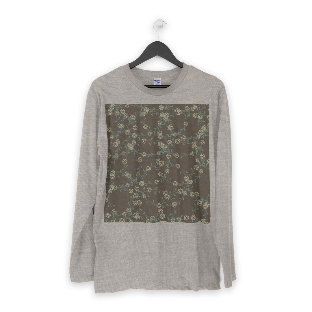 ロング tシャツ メンズ 長袖 ホワイト グレー デザイン XS S M L XL 2XL Tシャツ ティーシャツ T shirt long sleeve 050059