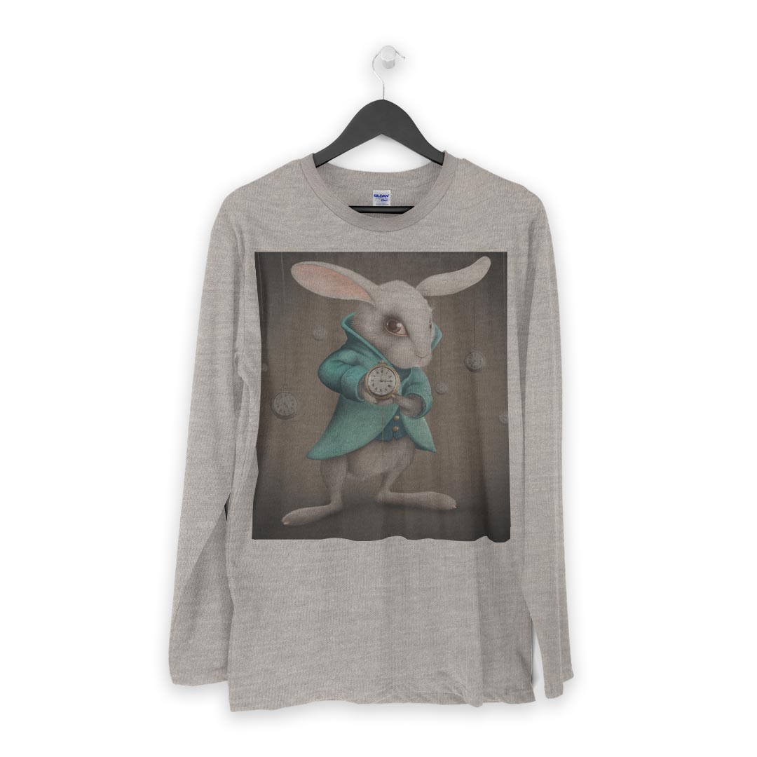 ロング tシャツ メンズ 長袖 ホワイト グレー デザイン XS S M L XL 2XL Tシャツ ...