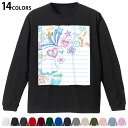 選べる14カラー 長袖リブ付きTシャツ メンズ レディース ユニセックス unisex 長袖 デザイン XS S M L XL 2XL Tシャツ ロング ティー...