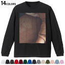 選べる14カラー 長袖リブ付きTシャツ メンズ レディース ユニセックス unisex 長袖 デザイン XS S M L XL 2XL Tシャツ ロング ティー...