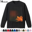 選べる14カラー 長袖リブ付きTシャツ メンズ レディース ユニセックス unisex 長袖 デザイン XS S M L XL 2XL Tシャツ ロング ティー...