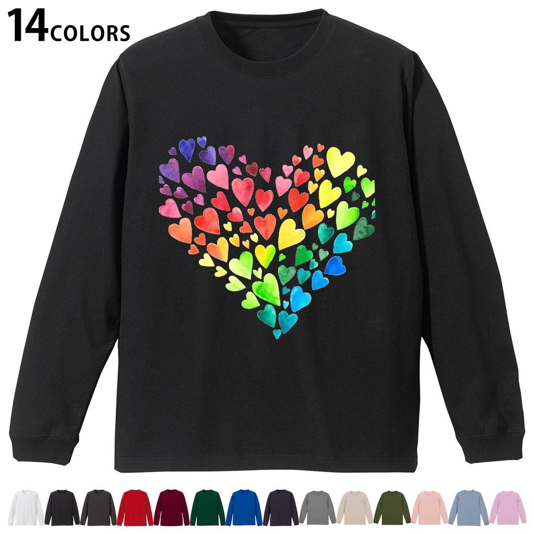 選べる14カラー tシャツ メンズ レディース ユニセックス unisex 長袖 デザイン XS S M L XL 2XL Tシャツ ティーシャツ T shirtホワイト ミックスグレー ブラック レッド バーガンディ アイビーグリーン ロイヤルブルー ネイビー バイオレットパープル サンドベージュ ライトオリーブ▼着用参考画像：XLsize:アシッドブルー▼ ▼着用参考画像：Msize:ホワイト▼ ▼画像をクリックで拡大▼ ホワイト ブラック レッド&nbsp; バーガンディ ロイヤルブルー ネイビー スミ ストーングレー アシッドブルー ライトパープル アイビーグリーン サンドベージュ ライトオリーブ オフピンク ※ブラック・ネイビーは印刷の都合上デザインの色見が他カラーと異なる場合があります。 ▼カラー全デザインはこちらから▼ ▼リブなしグレー・ホワイト全デザインはこちらから▼ ▼リブなしブラック全デザインはこちらから▼