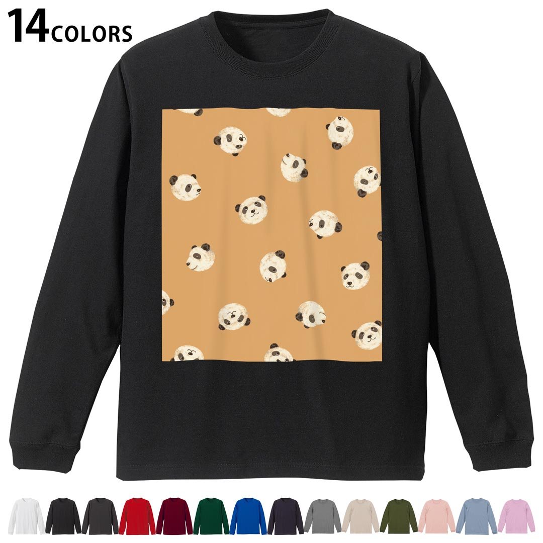 選べる14カラー長袖リブ付きTシャ...