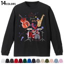 選べる14カラー 長袖リブ付きTシャツ メンズ レディース ユニセックス unisex 長袖 デザイン XS S M L XL 2XL Tシャツ ロング ティー...