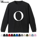 選べる14カラー 長袖リブ付きTシャツ メンズ レディース ユニセックス unisex 長袖 デザイン XS S M L XL 2XL Tシャツ ロング ティー...