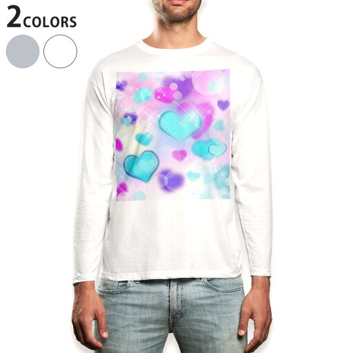 ロング tシャツ メンズ 長袖 ホワイト グレー デザイン XS S M L XL 2XL Tシャツ ティーシャツ T shirt long sleeve 000281 ハート デザイン ロング tシャツ メンズ 長袖 ホワイト グレー デザイン XS S M L XL 2XL Tシャツ ティーシャツ T shirt long sleeve 000281 ハート デザイン