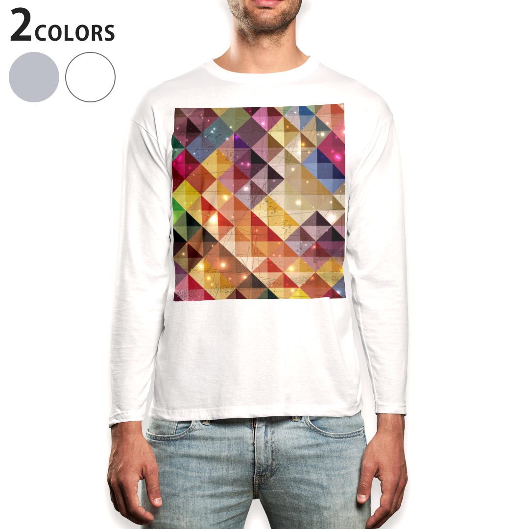 ロング tシャツ メンズ 長袖 ホワイト グレー デザイン XS S M L XL 2XL Tシャツ ティーシャツ T shirt long sleeve上記で使用したデザインTシャツはこちら▼男性用ロングTシャツ全デザインはこちらから▼商品特徴・16000デザインから選べる！デザインTシャツ！ ・洗濯も赤ちゃんにも安心なウェアプリント 　UltraChrome DGインクは洗濯に対しても色落ちが少なく、高い堅牢度が実証されています。 ・伸縮性に優れた素材、品質とタフネス性に優れたTシャツ。 素材 素材構成：綿　100％ メイン素材：コットン　クルーネックタイプ 注意事項画像はサンプルですので、Tシャツの大きさが若干異なる場合があります。ご覧の環境によっては多少色味に違いを感じる場合がございます。 イメージと違った、モニターと色味が異なるという理由での交換や返金はご対応出来かねます。 写真のカラーは可能な限り実際の商品に色味を近づけていますが、WEBの性質上ご使用のパソコンの設定や環境でカラーが若干異なります。 ご注文後に1点1点制作する受注生産品のため、不良品以外のご返品や交換は固くお断り致します。 選択間違いも保証対象外となりますため、ご注文の際は必ずサイズやカラーをご確認下さい。洗濯の際は、商品の色あせを避けるため手洗いをおすすめします。 つけ置き洗いは避けてください。 タンブラー乾燥はお控えください。発送について完全受注生産のハンドメイド商品となりますので、既製品と比べて発送までお時間を頂いています。 基本的に決済確認後、最大で10営業日での発送となります。繁忙期や休業日明けの場合はさらに時間がかかる場合があります。 その際には別途メールにてご連絡致します。メール便の場合、発送日から到着までに2〜4日ほどかかる場合が多く、紛失などの保障もご対応できかねます。あらかじめご了承下さい。