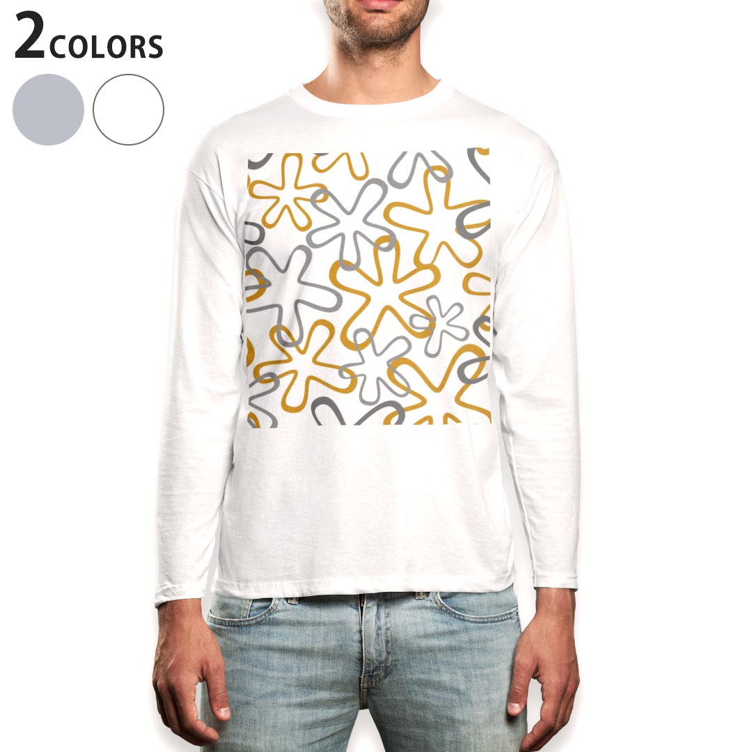 ロング tシャツ メンズ 長袖 ホワイト グレー デザイン XS S M L XL 2XL Tシャツ ティーシャツ T shirt long sleeve上記で使用したデザインTシャツはこちら▼男性用ロングTシャツ全デザインはこちらから▼商品特徴・16000デザインから選べる！デザインTシャツ！ ・洗濯も赤ちゃんにも安心なウェアプリント 　UltraChrome DGインクは洗濯に対しても色落ちが少なく、高い堅牢度が実証されています。 ・伸縮性に優れた素材、品質とタフネス性に優れたTシャツ。 素材 素材構成：綿　100％ メイン素材：コットン　クルーネックタイプ 注意事項画像はサンプルですので、Tシャツの大きさが若干異なる場合があります。ご覧の環境によっては多少色味に違いを感じる場合がございます。 イメージと違った、モニターと色味が異なるという理由での交換や返金はご対応出来かねます。 写真のカラーは可能な限り実際の商品に色味を近づけていますが、WEBの性質上ご使用のパソコンの設定や環境でカラーが若干異なります。 ご注文後に1点1点制作する受注生産品のため、不良品以外のご返品や交換は固くお断り致します。 選択間違いも保証対象外となりますため、ご注文の際は必ずサイズやカラーをご確認下さい。洗濯の際は、商品の色あせを避けるため手洗いをおすすめします。 つけ置き洗いは避けてください。 タンブラー乾燥はお控えください。発送について完全受注生産のハンドメイド商品となりますので、既製品と比べて発送までお時間を頂いています。 基本的に決済確認後、最大で10営業日での発送となります。繁忙期や休業日明けの場合はさらに時間がかかる場合があります。 その際には別途メールにてご連絡致します。メール便の場合、発送日から到着までに2〜4日ほどかかる場合が多く、紛失などの保障もご対応できかねます。あらかじめご了承下さい。