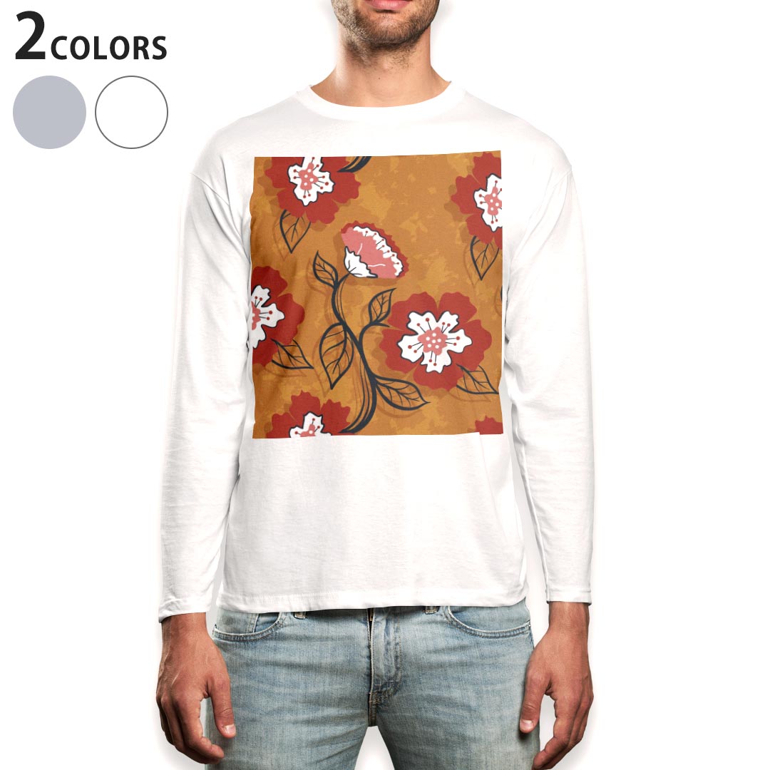 ロング tシャツ メンズ 長袖 ホワイト グレー デザイン XS S M L XL 2XL Tシャツ ティーシャツ T shirt long sleeve上記で使用したデザインTシャツはこちら▼男性用ロングTシャツ全デザインはこちらから▼商品特徴・16000デザインから選べる！デザインTシャツ！ ・洗濯も赤ちゃんにも安心なウェアプリント 　UltraChrome DGインクは洗濯に対しても色落ちが少なく、高い堅牢度が実証されています。 ・伸縮性に優れた素材、品質とタフネス性に優れたTシャツ。 素材 素材構成：綿　100％ メイン素材：コットン　クルーネックタイプ 注意事項画像はサンプルですので、Tシャツの大きさが若干異なる場合があります。ご覧の環境によっては多少色味に違いを感じる場合がございます。 イメージと違った、モニターと色味が異なるという理由での交換や返金はご対応出来かねます。 写真のカラーは可能な限り実際の商品に色味を近づけていますが、WEBの性質上ご使用のパソコンの設定や環境でカラーが若干異なります。 ご注文後に1点1点制作する受注生産品のため、不良品以外のご返品や交換は固くお断り致します。 選択間違いも保証対象外となりますため、ご注文の際は必ずサイズやカラーをご確認下さい。洗濯の際は、商品の色あせを避けるため手洗いをおすすめします。 つけ置き洗いは避けてください。 タンブラー乾燥はお控えください。発送について完全受注生産のハンドメイド商品となりますので、既製品と比べて発送までお時間を頂いています。 基本的に決済確認後、最大で10営業日での発送となります。繁忙期や休業日明けの場合はさらに時間がかかる場合があります。 その際には別途メールにてご連絡致します。メール便の場合、発送日から到着までに2〜4日ほどかかる場合が多く、紛失などの保障もご対応できかねます。あらかじめご了承下さい。