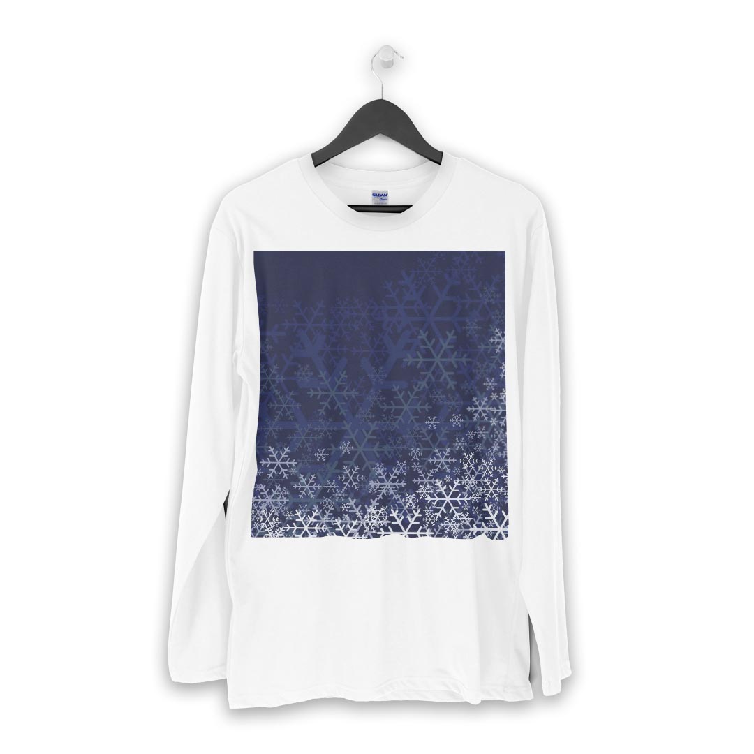 ロング tシャツ メンズ 長袖 ホワイト グレ...の紹介画像2