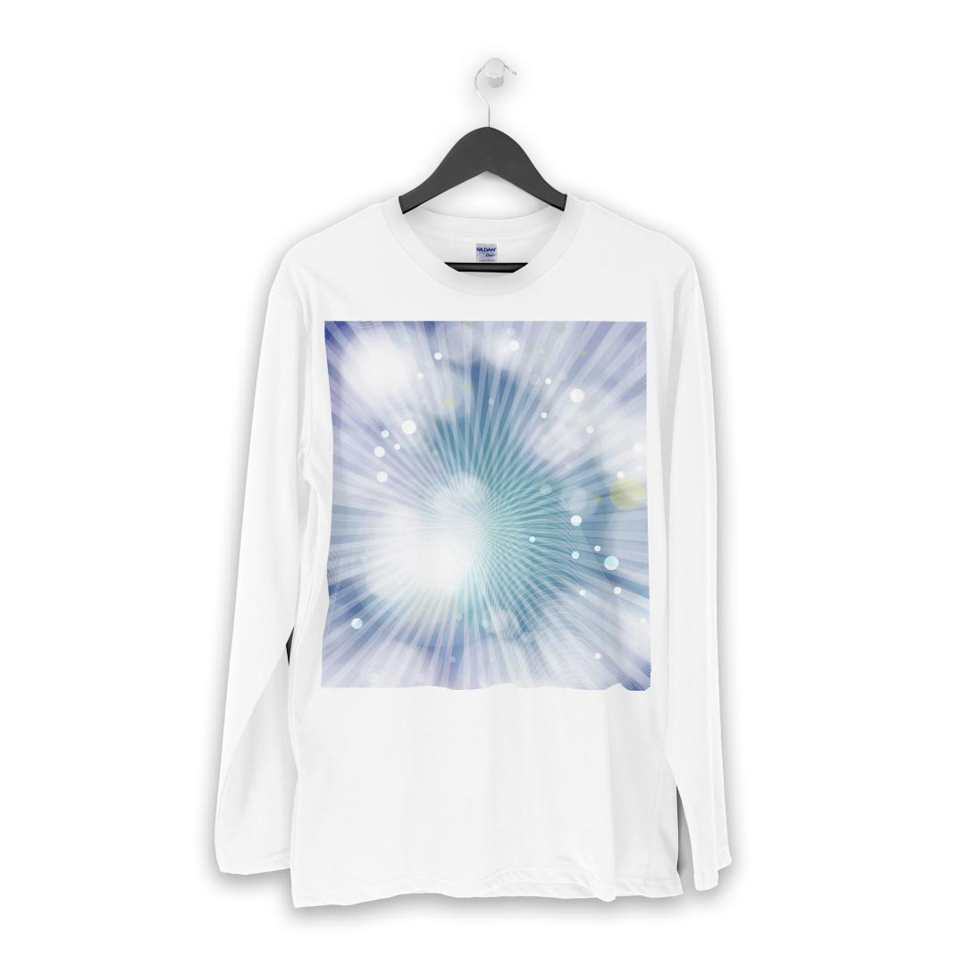 ロング tシャツ メンズ 長袖 ホワイト グレー デザイン XS S M L XL 2XL Tシャツ ティーシャツ T shirt long sleeve 002187 模様　紫　緑