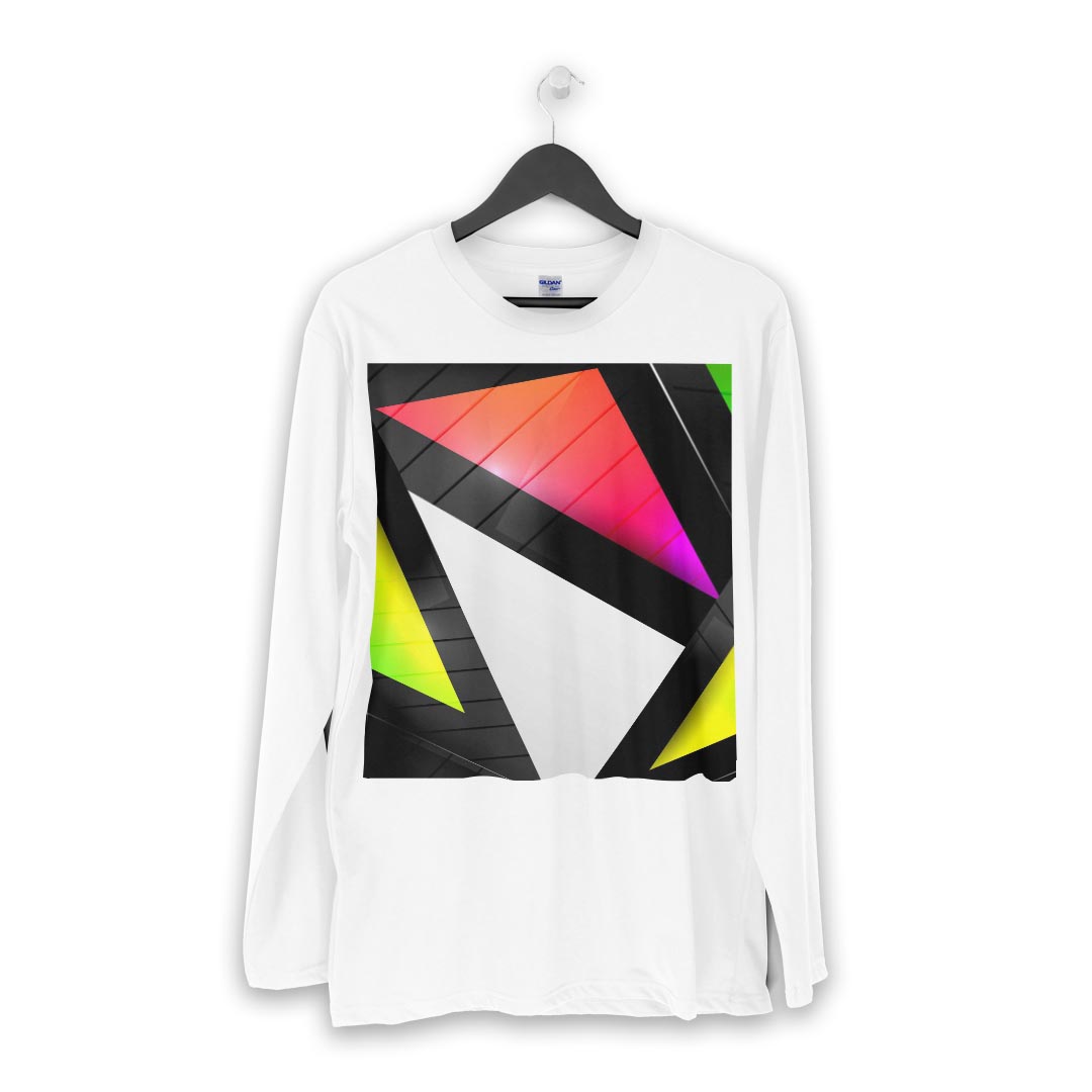 ロング tシャツ メンズ 長袖 ホワイト グレー デザイン XS S M L XL 2XL Tシャツ ティーシャツ T shirt long sleeve 003531 シンプル　カラフル　模様