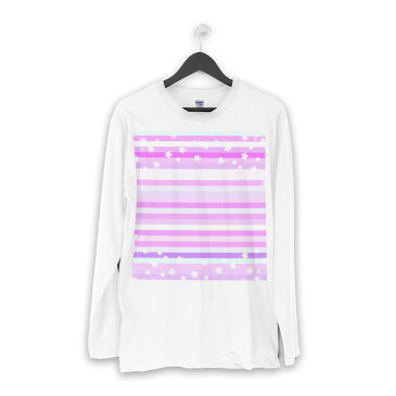 ロング tシャツ メンズ 長袖 ホワイト グレー デザイン XS S M L XL 2XL Tシャツ ティーシャツ T shirt long sleeve 004870 ボーダー ピンク