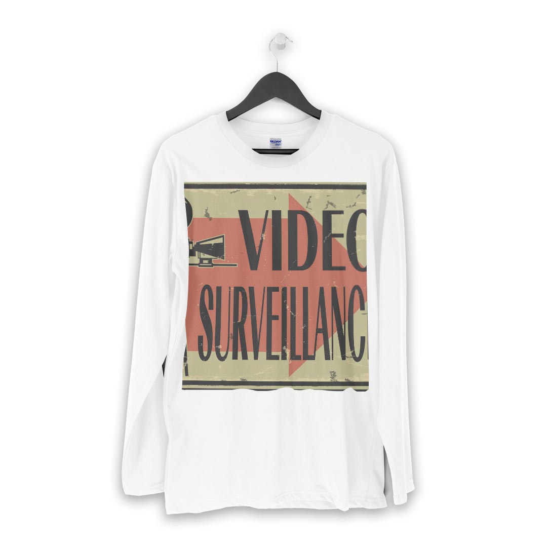 ロング tシャツ メンズ 長袖 ホワイト グレー デザイン XS S M L XL 2XL Tシャツ ティーシャツ T shirt long sleeve 005877 レトロ　映画　英語　文字