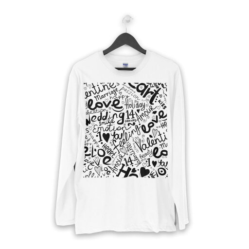 ロング tシャツ メンズ 長袖 ホワイト グレー デザイン XS S M L XL 2XL Tシャツ ティーシャツ T shirt long sleeve 006492 英語 文字
