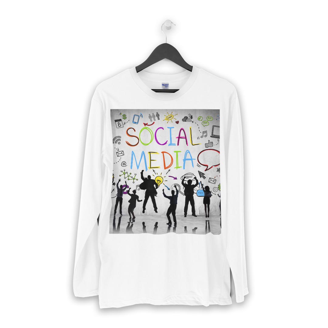 ロング tシャツ メンズ 長袖 ホワイト グレー デザイン XS S M L XL 2XL Tシャツ ティーシャツ T shirt long sleeve 006789 人物　カラフル