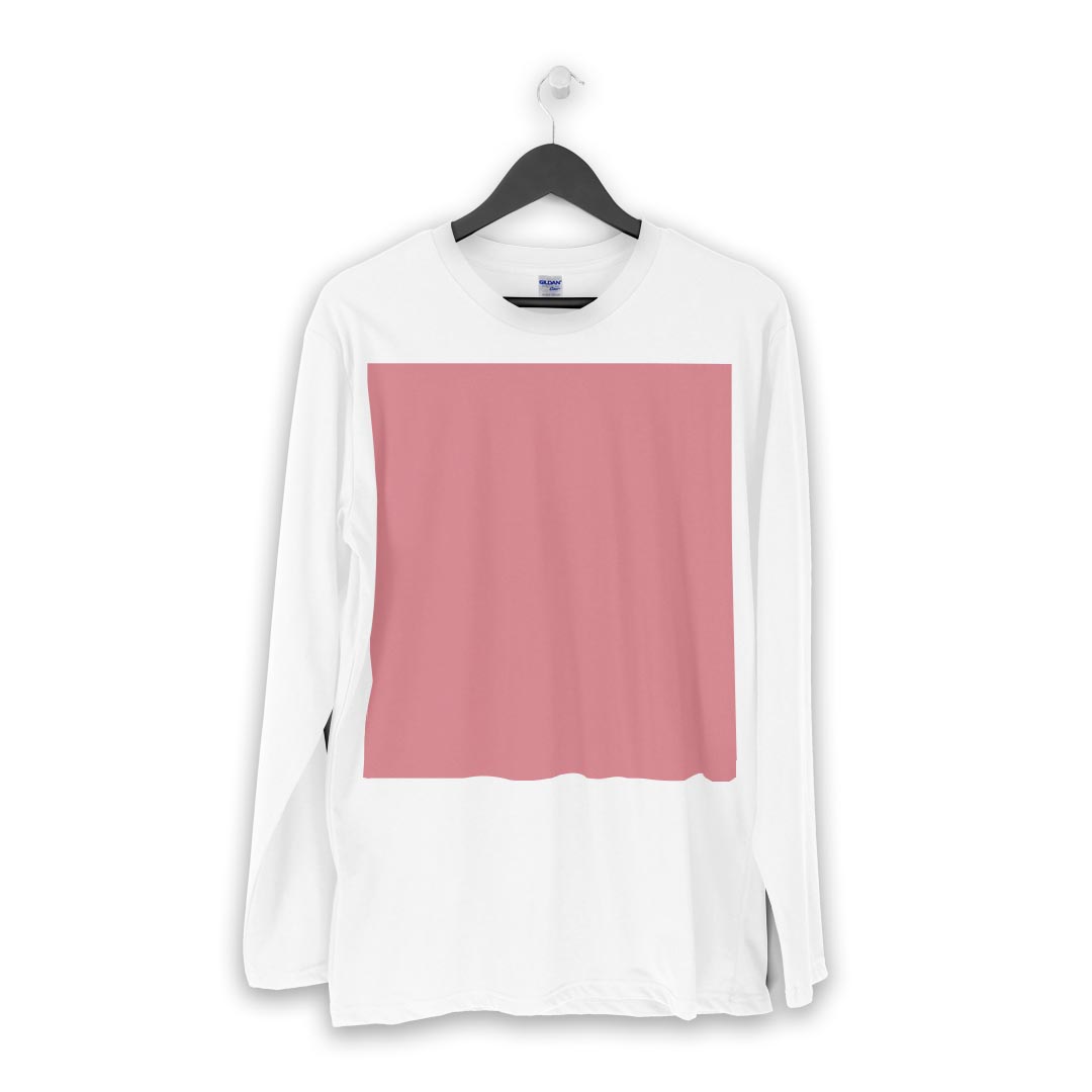 ロング tシャツ メンズ 長袖 ホワイト グレー デザイン XS S M L XL 2XL Tシャツ ティーシャツ T shirt long sleeve 008954 シンプル　無地　ピンク