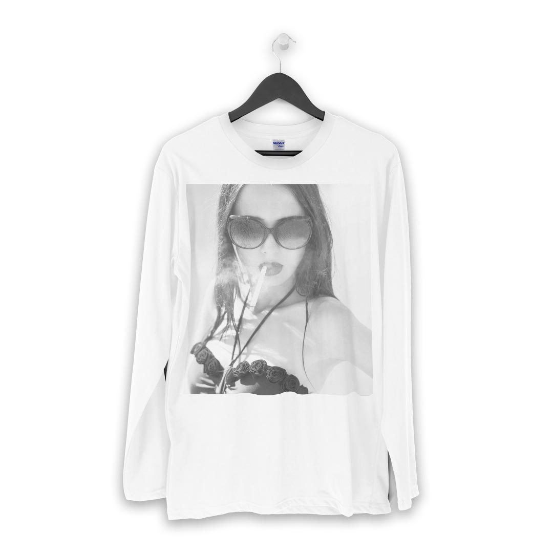 ロング tシャツ メンズ 長袖 ホワイト グレー デザイン XS S M L XL 2XL Tシャツ ティーシャツ T shirt long sleeve 011547 おしゃれ　女性　セクシー