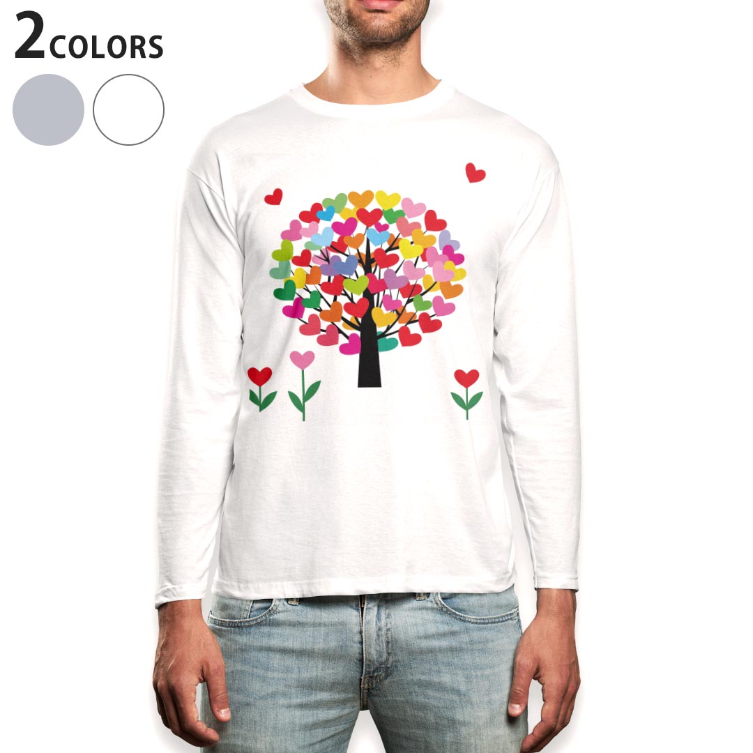 ロング tシャツ メンズ 長袖 ホワイト グレー デザイン XS S M L XL 2XL Tシャツ ティーシャツ T shirt long sleeve上記で使用したデザインTシャツはこちら▼男性用ロングTシャツ全デザインはこちらから▼商品特徴・16000デザインから選べる！デザインTシャツ！ ・洗濯も赤ちゃんにも安心なウェアプリント 　UltraChrome DGインクは洗濯に対しても色落ちが少なく、高い堅牢度が実証されています。 ・伸縮性に優れた素材、品質とタフネス性に優れたTシャツ。 素材 素材構成：綿　100％ メイン素材：コットン　クルーネックタイプ 注意事項画像はサンプルですので、Tシャツの大きさが若干異なる場合があります。ご覧の環境によっては多少色味に違いを感じる場合がございます。 イメージと違った、モニターと色味が異なるという理由での交換や返金はご対応出来かねます。 写真のカラーは可能な限り実際の商品に色味を近づけていますが、WEBの性質上ご使用のパソコンの設定や環境でカラーが若干異なります。 ご注文後に1点1点制作する受注生産品のため、不良品以外のご返品や交換は固くお断り致します。 選択間違いも保証対象外となりますため、ご注文の際は必ずサイズやカラーをご確認下さい。洗濯の際は、商品の色あせを避けるため手洗いをおすすめします。 つけ置き洗いは避けてください。 タンブラー乾燥はお控えください。発送について完全受注生産のハンドメイド商品となりますので、既製品と比べて発送までお時間を頂いています。 基本的に決済確認後、最大で10営業日での発送となります。繁忙期や休業日明けの場合はさらに時間がかかる場合があります。 その際には別途メールにてご連絡致します。メール便の場合、発送日から到着までに2〜4日ほどかかる場合が多く、紛失などの保障もご対応できかねます。あらかじめご了承下さい。