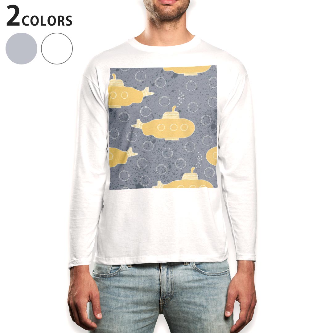 ロング tシャツ メンズ 長袖 ホワイト グレー デザイン XS S M L XL 2XL Tシャツ ティーシャツ T shirt long sleeve上記で使用したデザインTシャツはこちら▼男性用ロングTシャツ全デザインはこちらから▼商品特徴・16000デザインから選べる！デザインTシャツ！ ・洗濯も赤ちゃんにも安心なウェアプリント 　UltraChrome DGインクは洗濯に対しても色落ちが少なく、高い堅牢度が実証されています。 ・伸縮性に優れた素材、品質とタフネス性に優れたTシャツ。 素材 素材構成：綿　100％ メイン素材：コットン　クルーネックタイプ 注意事項画像はサンプルですので、Tシャツの大きさが若干異なる場合があります。ご覧の環境によっては多少色味に違いを感じる場合がございます。 イメージと違った、モニターと色味が異なるという理由での交換や返金はご対応出来かねます。 写真のカラーは可能な限り実際の商品に色味を近づけていますが、WEBの性質上ご使用のパソコンの設定や環境でカラーが若干異なります。 ご注文後に1点1点制作する受注生産品のため、不良品以外のご返品や交換は固くお断り致します。 選択間違いも保証対象外となりますため、ご注文の際は必ずサイズやカラーをご確認下さい。洗濯の際は、商品の色あせを避けるため手洗いをおすすめします。 つけ置き洗いは避けてください。 タンブラー乾燥はお控えください。発送について完全受注生産のハンドメイド商品となりますので、既製品と比べて発送までお時間を頂いています。 基本的に決済確認後、最大で10営業日での発送となります。繁忙期や休業日明けの場合はさらに時間がかかる場合があります。 その際には別途メールにてご連絡致します。メール便の場合、発送日から到着までに2〜4日ほどかかる場合が多く、紛失などの保障もご対応できかねます。あらかじめご了承下さい。