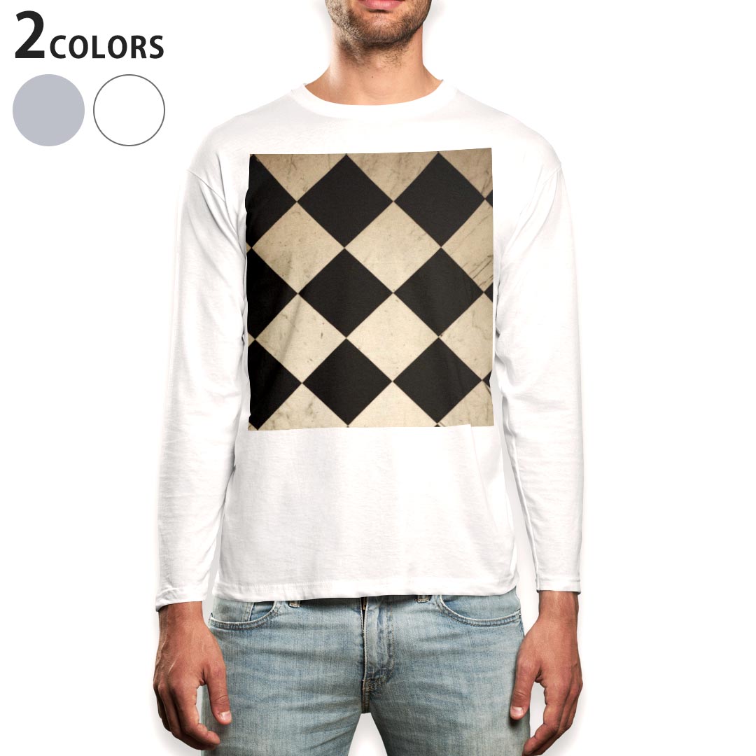 ロング tシャツ メンズ 長袖 ホワイト グレー デザイン XS S M L XL 2XL Tシャツ ティーシャツ T shirt long sleeve上記で使用したデザインTシャツはこちら▼男性用ロングTシャツ全デザインはこちらから▼商品特徴・16000デザインから選べる！デザインTシャツ！ ・洗濯も赤ちゃんにも安心なウェアプリント 　UltraChrome DGインクは洗濯に対しても色落ちが少なく、高い堅牢度が実証されています。 ・伸縮性に優れた素材、品質とタフネス性に優れたTシャツ。 素材 素材構成：綿　100％ メイン素材：コットン　クルーネックタイプ 注意事項画像はサンプルですので、Tシャツの大きさが若干異なる場合があります。ご覧の環境によっては多少色味に違いを感じる場合がございます。 イメージと違った、モニターと色味が異なるという理由での交換や返金はご対応出来かねます。 写真のカラーは可能な限り実際の商品に色味を近づけていますが、WEBの性質上ご使用のパソコンの設定や環境でカラーが若干異なります。 ご注文後に1点1点制作する受注生産品のため、不良品以外のご返品や交換は固くお断り致します。 選択間違いも保証対象外となりますため、ご注文の際は必ずサイズやカラーをご確認下さい。洗濯の際は、商品の色あせを避けるため手洗いをおすすめします。 つけ置き洗いは避けてください。 タンブラー乾燥はお控えください。発送について完全受注生産のハンドメイド商品となりますので、既製品と比べて発送までお時間を頂いています。 基本的に決済確認後、最大で10営業日での発送となります。繁忙期や休業日明けの場合はさらに時間がかかる場合があります。 その際には別途メールにてご連絡致します。メール便の場合、発送日から到着までに2〜4日ほどかかる場合が多く、紛失などの保障もご対応できかねます。あらかじめご了承下さい。