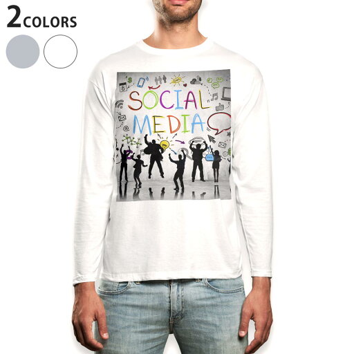 ロング tシャツ メンズ 長袖 ホワイト グレー デザイン XS S M L XL 2XL Tシャツ ティーシャツ T shirt long sleeve 006789 人物 カラフル ロング tシャツ メンズ 長袖 ホワイト グレー デザイン XS S M L XL 2XL Tシャツ ティーシャツ T shirt long sleeve 006789 人物 カラフル