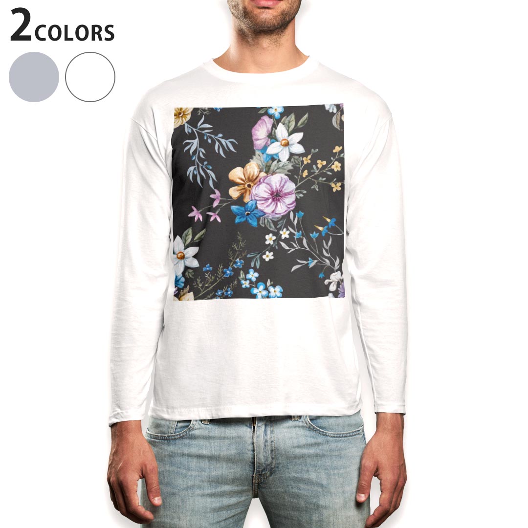 ロング tシャツ メンズ 長袖 ホワイト グレー デザイン XS S M L XL 2XL Tシャツ ティーシャツ T shirt long sleeve上記で使用したデザインTシャツはこちら▼男性用ロングTシャツ全デザインはこちらから▼商品特徴・16000デザインから選べる！デザインTシャツ！ ・洗濯も赤ちゃんにも安心なウェアプリント 　UltraChrome DGインクは洗濯に対しても色落ちが少なく、高い堅牢度が実証されています。 ・伸縮性に優れた素材、品質とタフネス性に優れたTシャツ。 素材 素材構成：綿　100％ メイン素材：コットン　クルーネックタイプ 注意事項画像はサンプルですので、Tシャツの大きさが若干異なる場合があります。ご覧の環境によっては多少色味に違いを感じる場合がございます。 イメージと違った、モニターと色味が異なるという理由での交換や返金はご対応出来かねます。 写真のカラーは可能な限り実際の商品に色味を近づけていますが、WEBの性質上ご使用のパソコンの設定や環境でカラーが若干異なります。 ご注文後に1点1点制作する受注生産品のため、不良品以外のご返品や交換は固くお断り致します。 選択間違いも保証対象外となりますため、ご注文の際は必ずサイズやカラーをご確認下さい。洗濯の際は、商品の色あせを避けるため手洗いをおすすめします。 つけ置き洗いは避けてください。 タンブラー乾燥はお控えください。発送について完全受注生産のハンドメイド商品となりますので、既製品と比べて発送までお時間を頂いています。 基本的に決済確認後、最大で10営業日での発送となります。繁忙期や休業日明けの場合はさらに時間がかかる場合があります。 その際には別途メールにてご連絡致します。メール便の場合、発送日から到着までに2〜4日ほどかかる場合が多く、紛失などの保障もご対応できかねます。あらかじめご了承下さい。