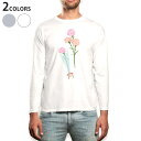 ロング tシャツ メンズ 長袖 ホワイト グレー デザイン XS S M L XL 2XL Tシャツ ティーシャツ T shirt long sleeve 01...
