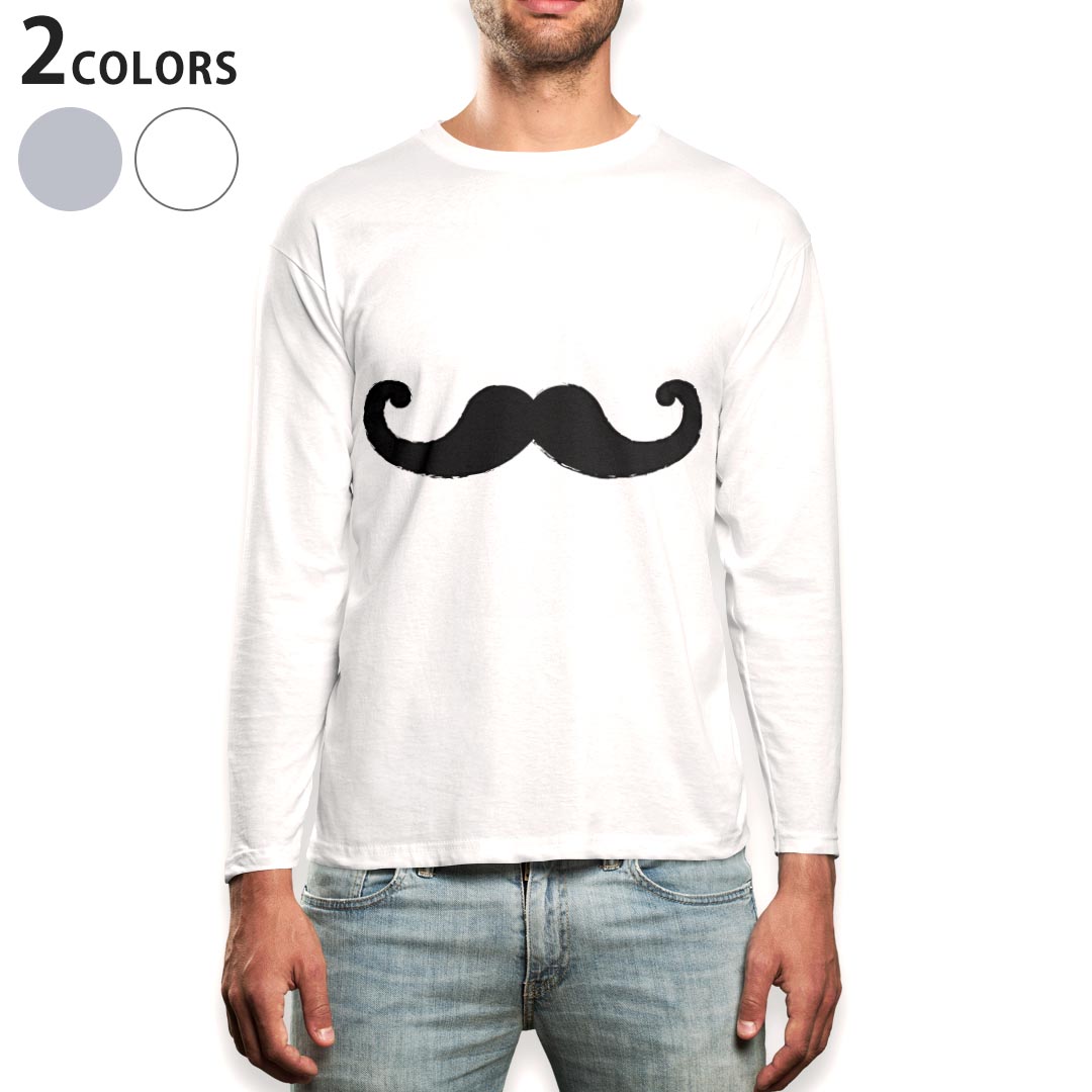 ロング tシャツ メンズ 長袖 ホワイト グレー デザイン XS S M L XL 2XL Tシャツ ティーシャツ T shirt long sleeve上記で使用したデザインTシャツはこちら▼男性用ロングTシャツ全デザインはこちらから▼