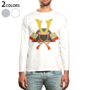 ロング tシャツ メンズ 長袖 ホワイト グレー デザイン XS S M L XL 2XL Tシャツ ティーシャツ T shirt long sleeve 01...