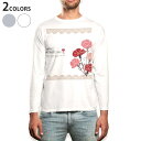 ロング tシャツ メンズ 長袖 ホワイト グレー デザイン XS S M L XL 2XL Tシャツ ティーシャツ T shirt long sleeve 01...