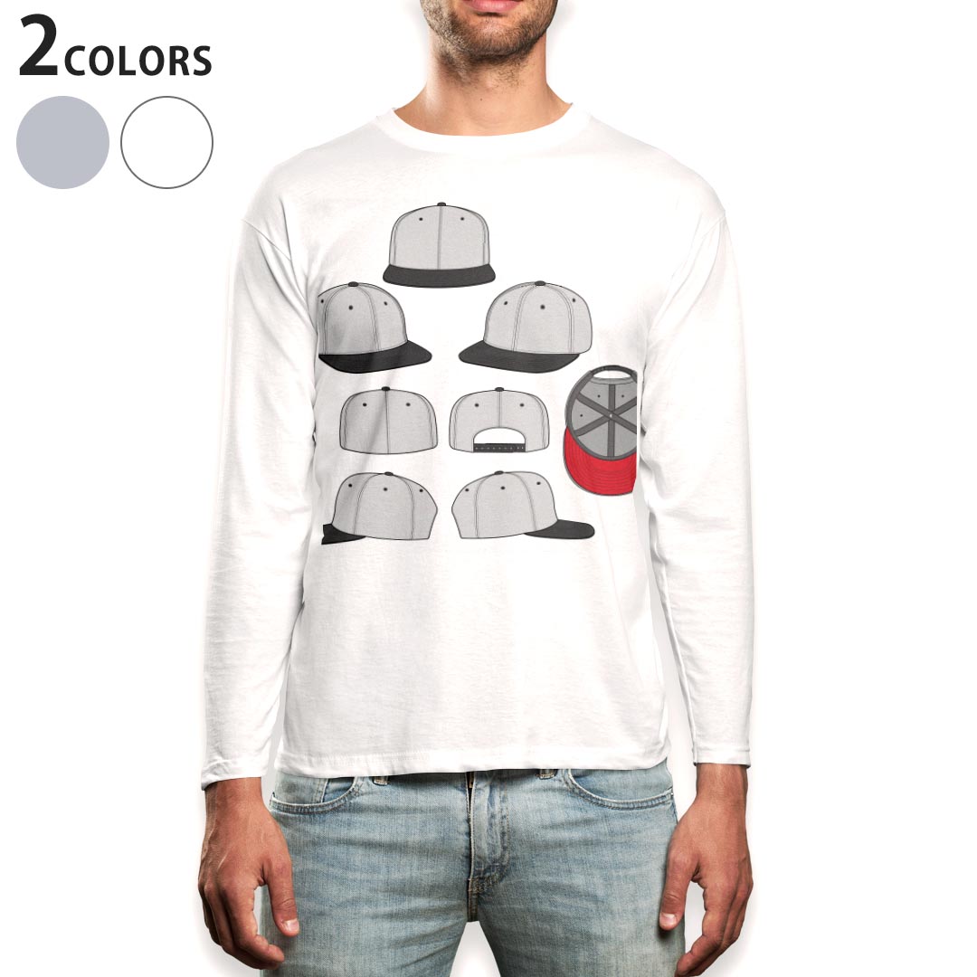 ロング tシャツ メンズ 長袖 ホワイト グレー デザイン XS S M L XL 2XL Tシャツ ティーシャツ T shirt..