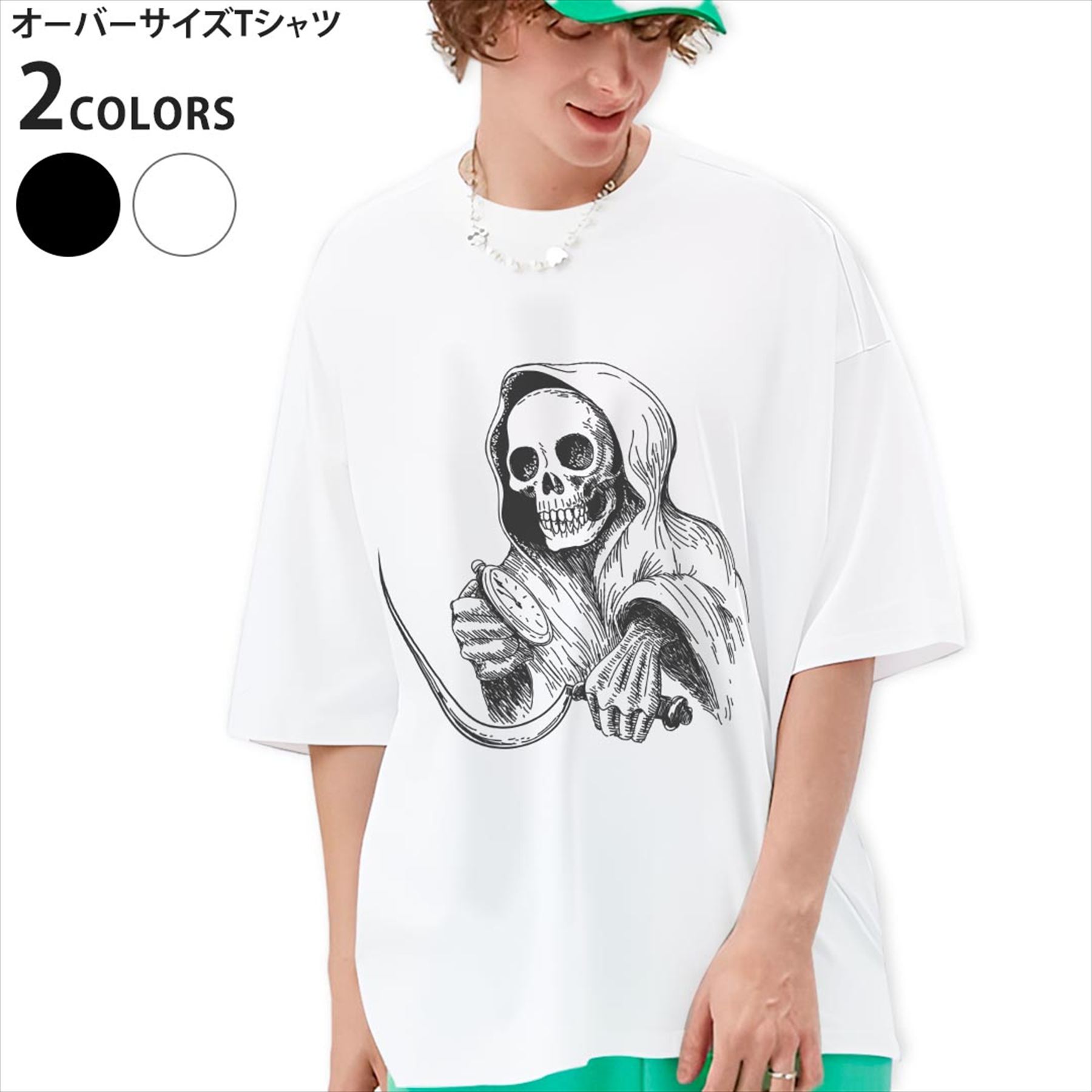 ヴィンテージ　死神プリント　クルーネックTシャツ Mサイズ 楽天市場】死神 tシャツ（メンズファッション）の通販