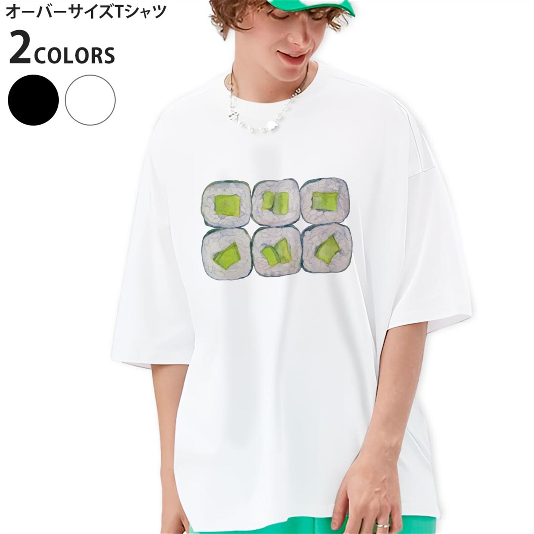 オーバーサイズ Tシャツ メンズ 半袖 ビッグシルエット 大きめ 抜け感 ホワイト グ...